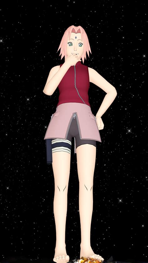 Goddess Sakura (Boruto Giantess/shrink) .